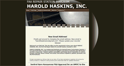 Desktop Screenshot of haroldhaskinsinc.com