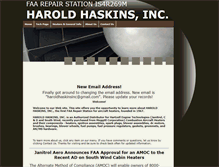 Tablet Screenshot of haroldhaskinsinc.com
